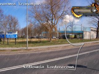 Kotłownia Kontenerowa - teren Kronospan Szczecinek