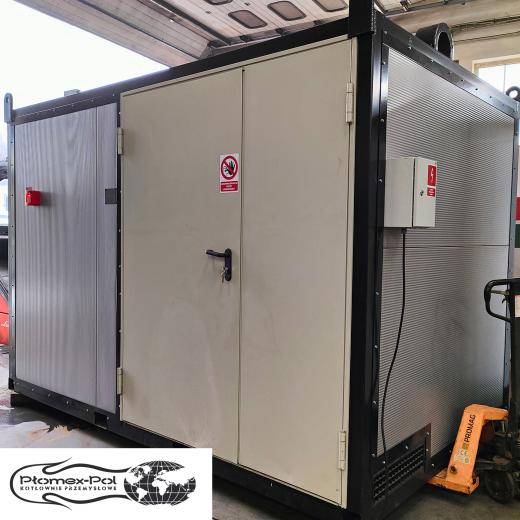 Wynajem Kotłowni Kontenerowej 200kW | Olej Opałowy Viessmann