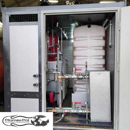 Wynajem Kotłowni Kontenerowej 200kW | Olej Opałowy Viessmann
